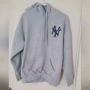 New York Yankees Stitches Heather Gray Hoodie XL